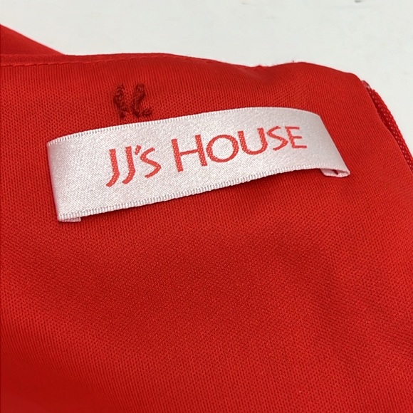 SOLD IN STORE JJs House Red Cocktail Dress Size 4 - Picture 8 of 14